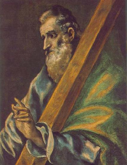 GRECO, El Apostle St Andrew Norge oil painting art